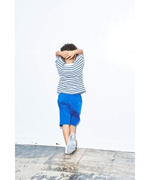 maarook（マルーク）の「速乾ツイルストレッチ・デニムショートパンツ（デニムパンツ・キッズ・ブルー/ネイビー/ブラック/パープル・100cm/120cm/130cm/90cm/110cm）」の10枚目の写真