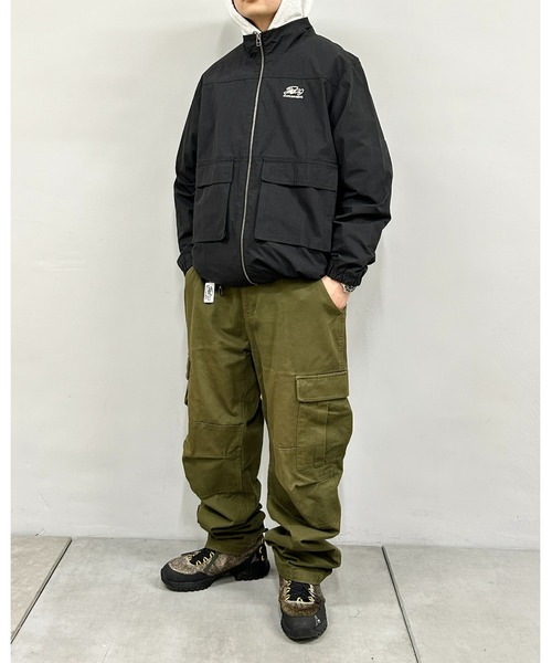 WHO'S WHO gallery（フーズフーギャラリー）の「COOPER FACTスタンドカラーブルゾン（ブルゾン・メンズ・ブラック/カーキ/アイボリー・FREE）」の5枚目の写真