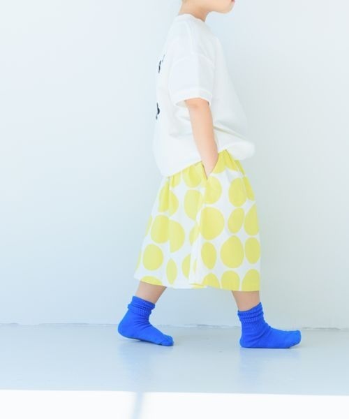 LOWRYS FARM(ローリーズファーム)の「デッキスカート 185588(スカート・キッズ・ネイビー/オフホワイト/ピンク/イエロー/その他1・110cm/120cm/130cm/140cm/150cm)」の4枚目の写真