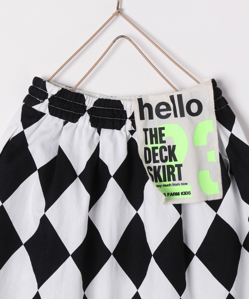 LOWRYS FARM(ローリーズファーム)の「デッキスカート 185588(スカート・キッズ・ネイビー/オフホワイト/ピンク/イエロー/その他1・110cm/120cm/130cm/140cm/150cm)」の6枚目の写真