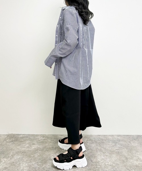 袖スリット2WAY／シャツ