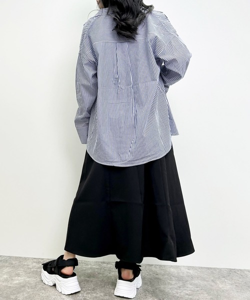 袖スリット2WAY／シャツ