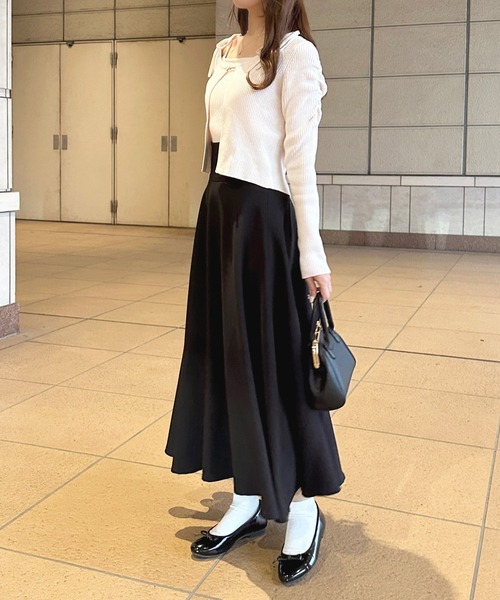 apres jour（アプレジュール）の「チャームリブアンサンブル【ZOZOTOWN ...