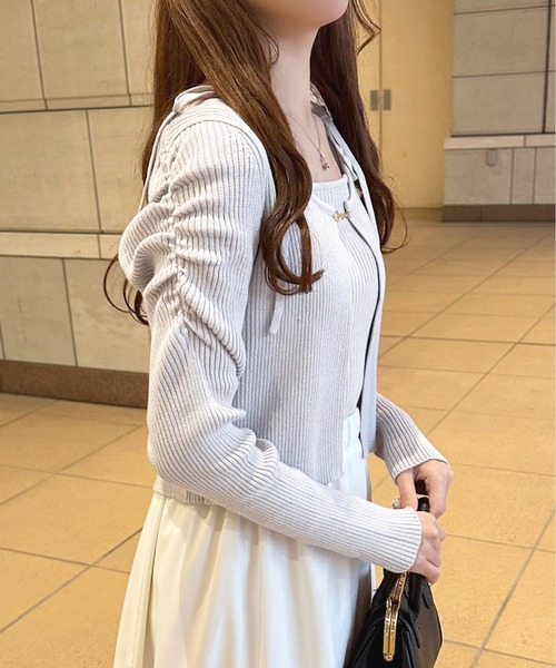 apres jour（アプレジュール）の「チャームリブアンサンブル【ZOZOTOWN ...