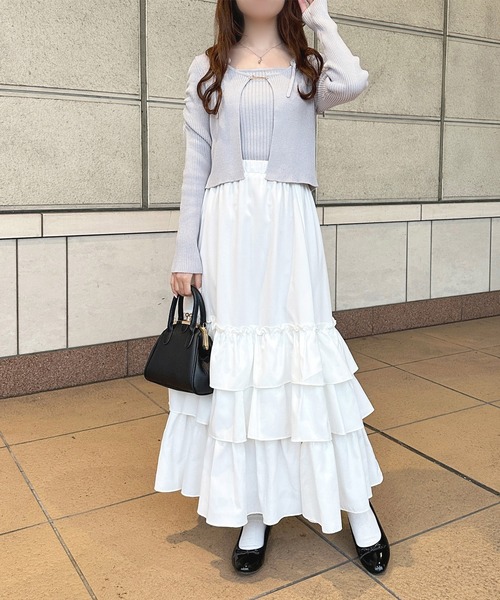 apres jour（アプレジュール）の「チャームリブアンサンブル【ZOZOTOWN ...