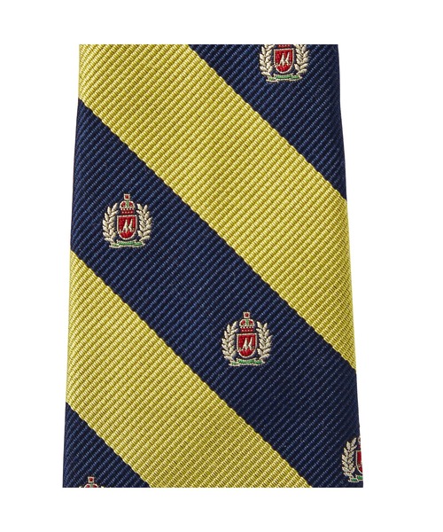 ストライプ×クレスト柄ネクタイ（ネクタイ）｜MIKI HOUSE（ミキハウス）