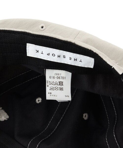 THE SHOP TK （ザ ショップ ティーケー ）の「◆【シーズンレスで使える】マットナイロンキャップ（キャップ・メンズ・ライトグレー/ブラック/ダークグリーン・00）」の6枚目の写真