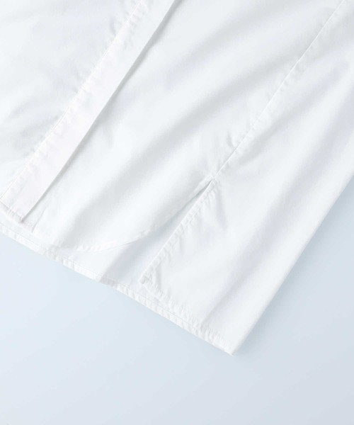 HONEYSUCKLE ROSE(ハニーサックルローズ)の「【HONEYSUCKLE ROSE】スタンドカラー長袖シャツ(シャツ/ブラウス・レディース・ブラック/ホワイト・M/L)」の19枚目の写真