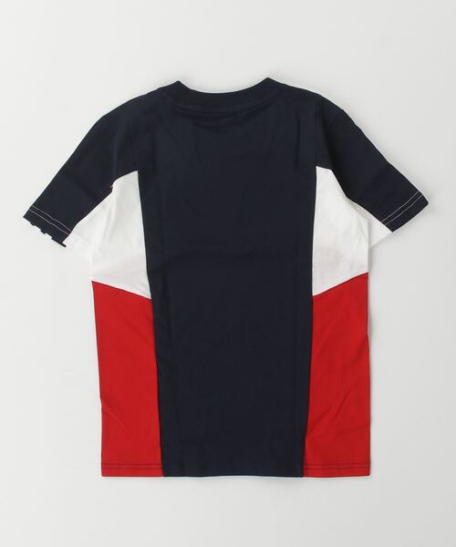 adidas(アディダス)の「カラーブロック スリーストライプス レギュラーフィット 半袖Tシャツ / アディダス adidas(Tシャツ/カットソー・キッズ・ブルー/ネイビー/ブラック・130/140/150/160)」の18枚目の写真