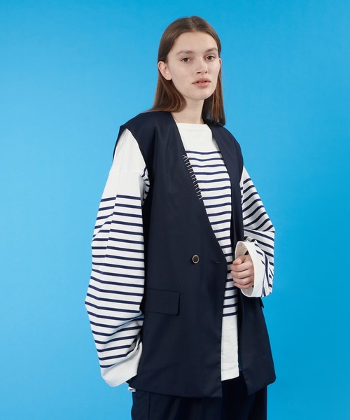 ONCILY（オンシェリー）の「【SET UP可能】HAND STITCH DOUBLE