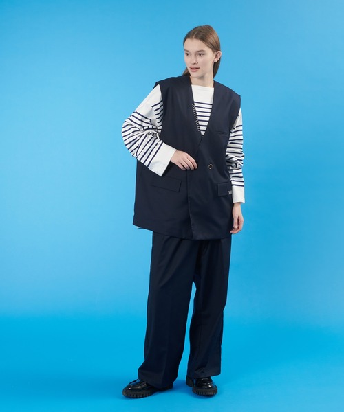 ONCILY（オンシェリー）の「【SET UP可能】HAND STITCH DOUBLE