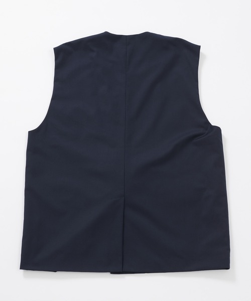 ONCILY(オンシェリー)の「【SET UP可能】HAND STITCH DOUBLE GILET VEST / ハンドステッチダブルジレベスト(ベスト・メンズ・カーキ/ネイビー/ダークブラウン・LARGE/MEDIUM)」の15枚目の写真