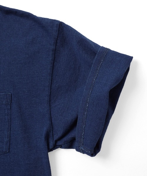 GLAZOS（グラソス）の「【NAUTICA】フロントポケット刺繍ビッグ半袖Tシャツ（Tシャツ/カットソー・キッズ・ホワイト/チャコールグレー/インディゴブルー・M/L/XL）」の15枚目の写真