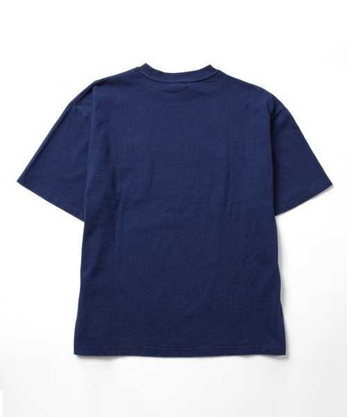 GLAZOS（グラソス）の「【NAUTICA】フロントポケット刺繍ビッグ半袖Tシャツ（Tシャツ/カットソー・キッズ・ホワイト/チャコールグレー/インディゴブルー・M/L/XL）」の9枚目の写真