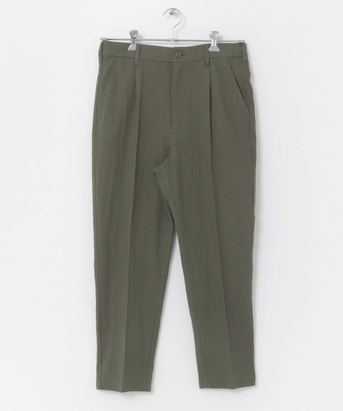 URBAN RESEARCH ROSSO MEN（アーバンリサーチロッソメン）の「『XLサイズあり』リネンイージーテーパードパンツ（その他パンツ・メンズ・ブラック/カーキ/ベージュ・MEDIUM/LARGE/SMALL/X-LARGE）」の12枚目の写真