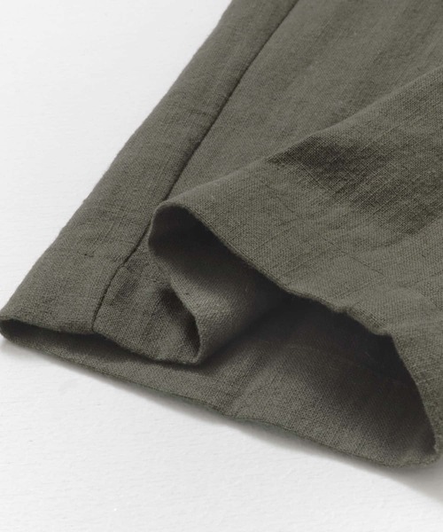 URBAN RESEARCH ROSSO MEN（アーバンリサーチロッソメン）の「『XLサイズあり』リネンイージーテーパードパンツ（その他パンツ・メンズ・ブラック/カーキ/ベージュ・MEDIUM/LARGE/SMALL/X-LARGE）」の8枚目の写真