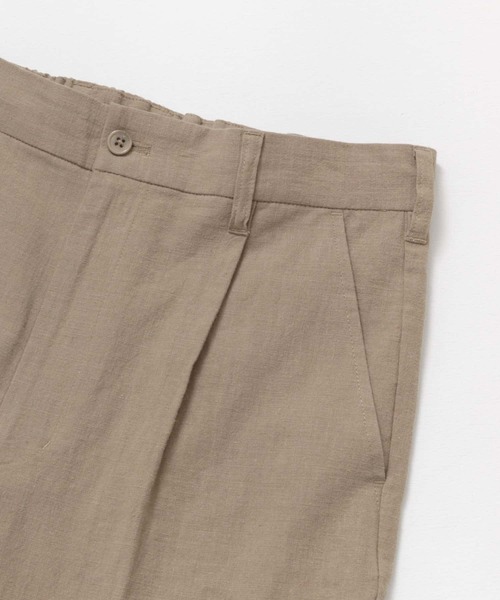 URBAN RESEARCH ROSSO MEN（アーバンリサーチロッソメン）の「『XLサイズあり』リネンイージーテーパードパンツ（その他パンツ・メンズ・ブラック/カーキ/ベージュ・MEDIUM/LARGE/SMALL/X-LARGE）」の9枚目の写真
