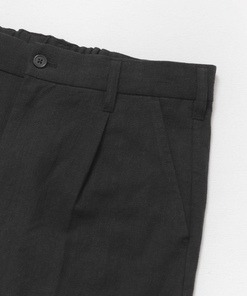 URBAN RESEARCH ROSSO MEN（アーバンリサーチロッソメン）の「『XLサイズあり』リネンイージーテーパードパンツ（その他パンツ・メンズ・ブラック/カーキ/ベージュ・MEDIUM/LARGE/SMALL/X-LARGE）」の10枚目の写真