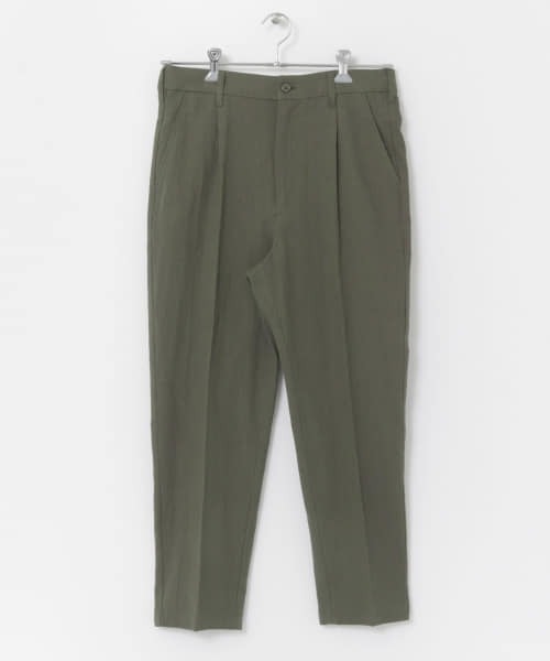URBAN RESEARCH ROSSO MEN（アーバンリサーチロッソメン）の「『XLサイズあり』リネンイージーテーパードパンツ（その他パンツ・メンズ・ブラック/カーキ/ベージュ・MEDIUM/LARGE/SMALL/X-LARGE）」の6枚目の写真