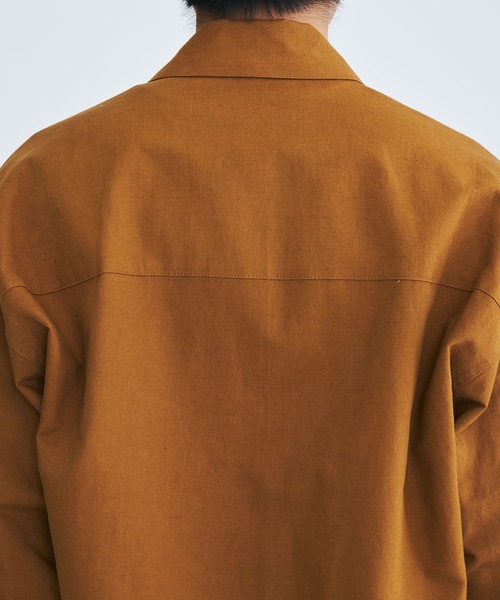 URU（ウル）の「ZIP UP BLOUSON（ブルゾン・メンズ・ベージュ/ブラック・1/2）」の21枚目の写真