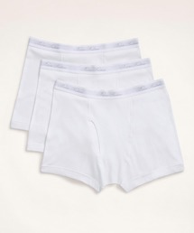 BROOKS BROTHERS（ブルックスブラザーズ）の「スーピマコットン ３パック ボクサーブリーフ Traditional Fit（ボクサーパンツ）」