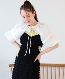 Ray BEAMS | Ray BEAMS / シアー 2way ボレロ(シャツ/ブラウス)