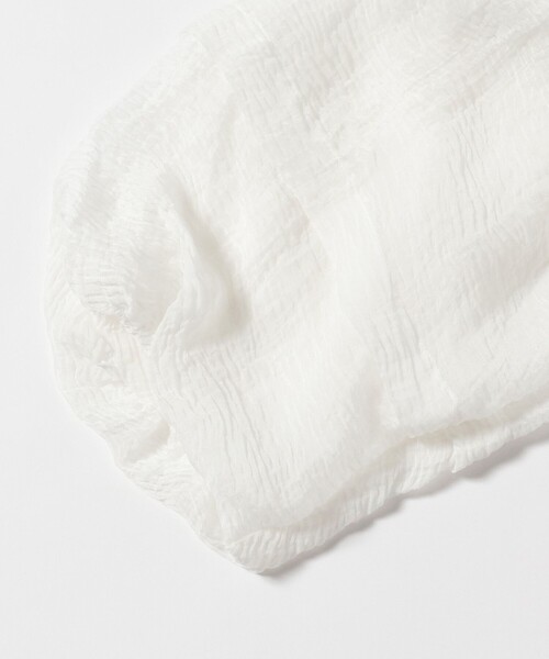 Ray BEAMS（レイビームス）の「Ray BEAMS / シアー 2way ボレロ（シャツ/ブラウス・レディース・ホワイト/ブラック・ONE SIZE）」の19枚目の写真