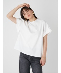 Mila Owen | ロールアップスリーブドルマンカットトップス【ウォッシャブル/手洗い可能】(Tシャツ/カットソー)