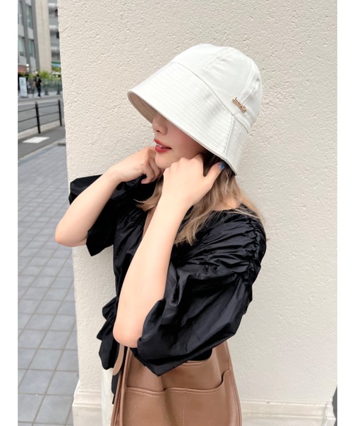 JUMELLE（ジュメロ）の「シャーリングBL（シャツ/ブラウス・レディース・ブラック/ライトベージュ・M）」の20枚目の写真