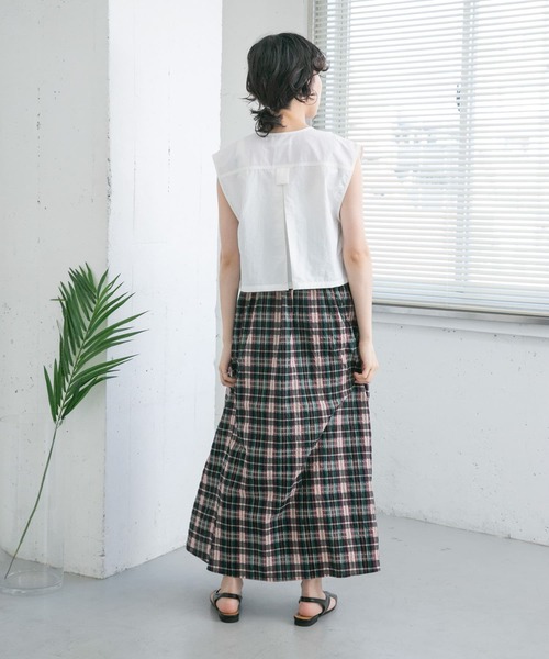 KBF（ケイビーエフ）の「ミリタリーショートベスト（ベスト・レディース・チャコールグレー/オフホワイト/ライトカーキ・ONE）」の17枚目の写真