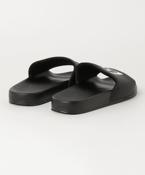 NEW ERA(ニューエラ)の「WEB限定 NEWERA SLIDE FLAG LOGO BLK(サンダル・メンズ・ブラック・M/L/XL)」の2枚目の写真