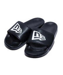 WEB限定 NEWERA SLIDE FLAG LOGO BLK