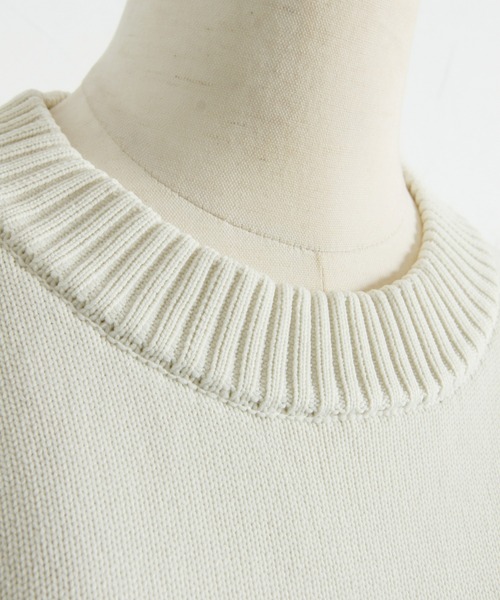 &. NOSTALGIA（アンドドットノスタルジア）の「【ZOZO限定】パフスリーブスポンジニットトップス（ニット/セーター・レディース・ラベンダー/ブラック/アイボリー/ネイビー・M）」の11枚目の写真