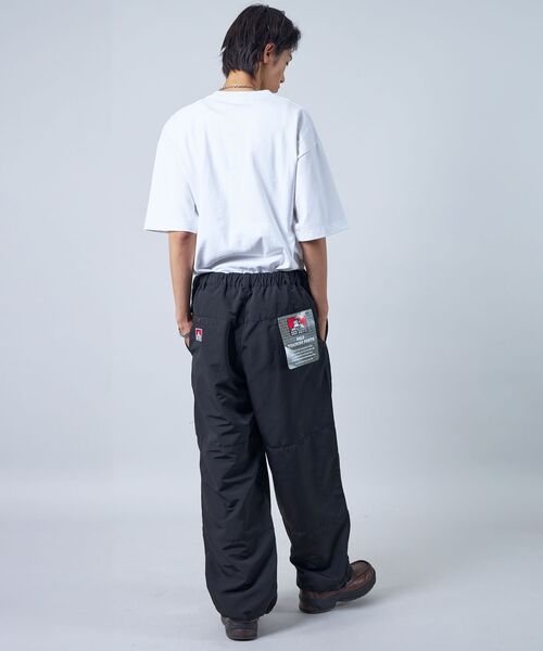 BEN DAVIS（ベンデイビス）の「【 BEN DAVIS （ ベンデイビス ）】BEN'S TRAINING PANTS / ベンズ テック トレーニング ストレート ワイド パンツ（その他パンツ・メンズ・ブラック/カーキ/ホワイト/チャコール・MEDIUM/LARGE）」の17枚目の写真
