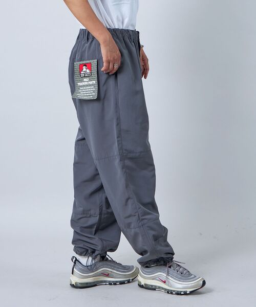 BEN DAVIS（ベンデイビス）の「【 BEN DAVIS （ ベンデイビス ）】BEN'S TRAINING PANTS / ベンズ テック トレーニング ストレート ワイド パンツ（その他パンツ・メンズ・ブラック/カーキ/ホワイト/チャコール・MEDIUM/LARGE）」の18枚目の写真