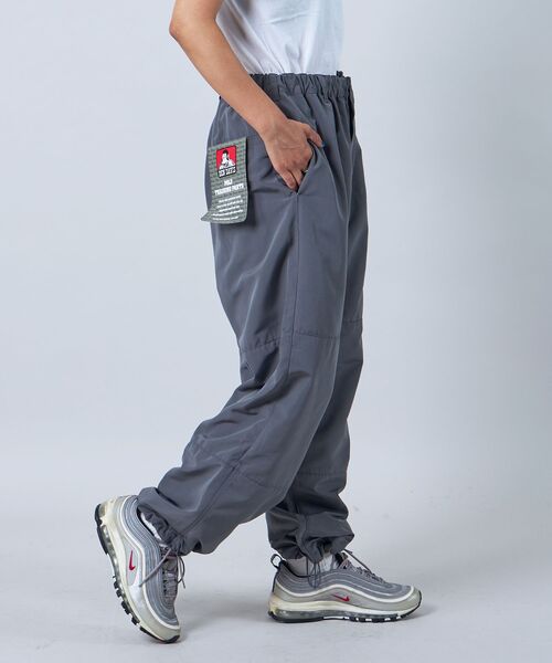 BEN DAVIS（ベンデイビス）の「【 BEN DAVIS （ ベンデイビス ）】BEN'S TRAINING PANTS / ベンズ テック トレーニング ストレート ワイド パンツ（その他パンツ・メンズ・ブラック/カーキ/ホワイト/チャコール・MEDIUM/LARGE）」の14枚目の写真