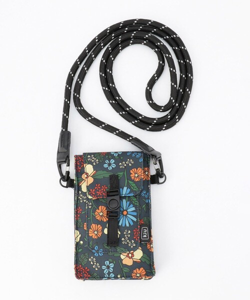 KiU（キウ）の「Kiu/キウ 600D WR PHONE POUCH/600D ウォーターリペレントフォンポーチ（スマホグッズ・レディース・ブラック/ベージュ/オリーブ/レオパード/その他9・ONE SIZE）」の5枚目の写真