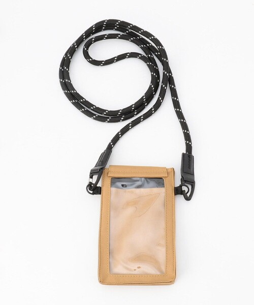 KiU（キウ）の「Kiu/キウ 600D WR PHONE POUCH/600D ウォーターリペレントフォンポーチ（スマホグッズ・レディース・ブラック/ベージュ/オリーブ/レオパード/その他9・ONE SIZE）」の10枚目の写真