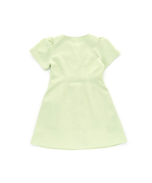 JENNI love（ジェニィラブ）の「パールボタンツイードワンピ（ワンピース・キッズ・ピンク/グリーン/サックスブルー・130cm/140cm/150cm/160cm）」の20枚目の写真