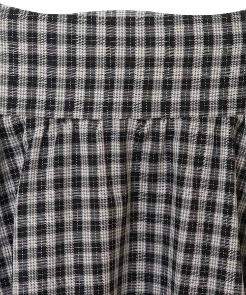 31 Sons de mode（トランテアン　ソン　ドゥ　モード）の「シアー切替フレアスカート（スカート・レディース・ベージュ/ブラック/ブルー/ブラック×パープル・36/38）」の22枚目の写真