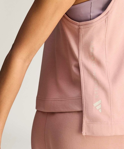 adidas by Stella McCartney ロゴ タンクトップ / ヨガウェア【adidas