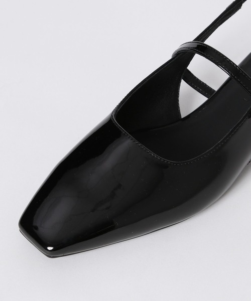 LOWRYS FARM（ローリーズファーム）の「バックストラップミュール　964168（サンダル・レディース・シルバー/ブラック・MEDIUM/LARGE）」の7枚目の写真