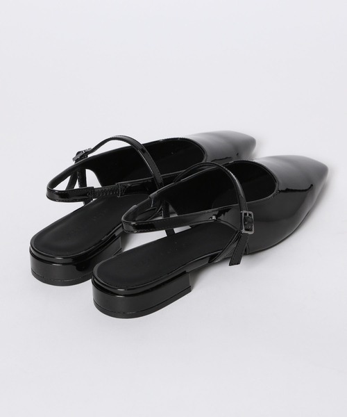 LOWRYS FARM（ローリーズファーム）の「バックストラップミュール　964168（サンダル・レディース・シルバー/ブラック・MEDIUM/LARGE）」の19枚目の写真