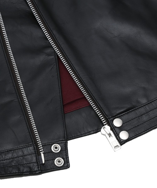 UNDERCOVER（アンダーカバー）の「UC2C9203（ライダースジャケット・メンズ・ブラック・4/3/2）」の6枚目の写真