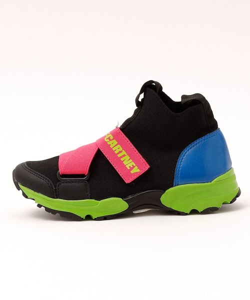 STELLA McCARTNEY(ステラマッカートニー)の「STELLA McCARTNEY (ステラマッカートニー) Kids & Junior ハイカットスニーカー(スニーカー・キッズ・ブラック・35/33/38/30/37/32/36/39/34)」の18枚目の写真