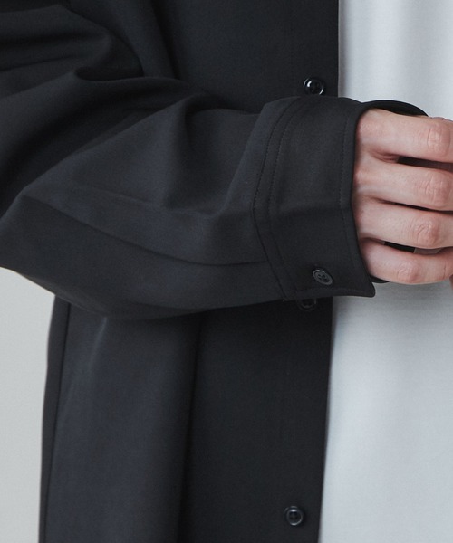 LUCY（ルーシー）の「LUCY/【セットアップ】トロミビッグシャツ（シャツ/ブラウス・メンズ・ブルー/ブラック/ダークグレー/ブラウン・LARGE/MEDIUM）」の12枚目の写真