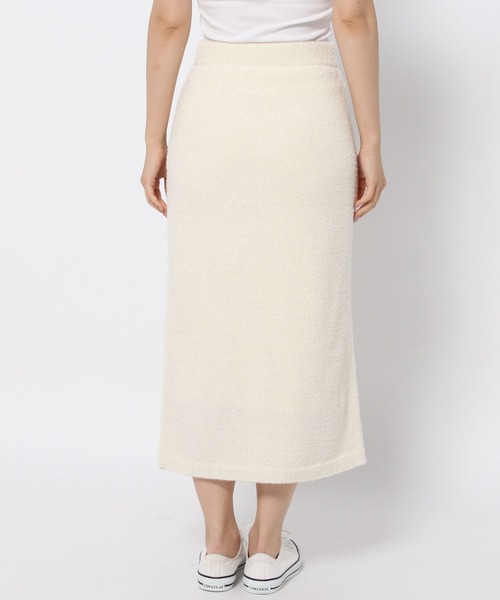 LOWRYS FARM(ローリーズファーム)の「シャギーラメニットスカート 969792(スカート・レディース・グリーン/ブラック/グレー/アイボリー・FREE)」の18枚目の写真