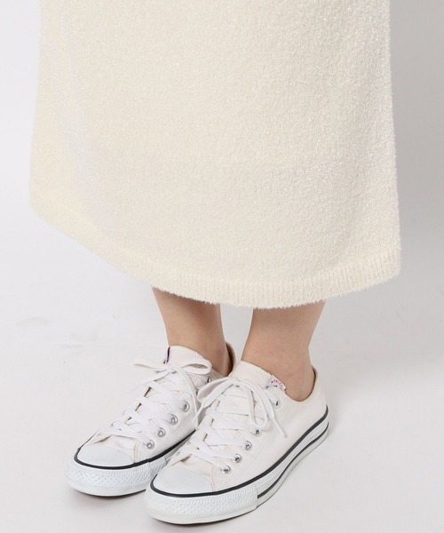 LOWRYS FARM(ローリーズファーム)の「シャギーラメニットスカート 969792(スカート・レディース・グリーン/ブラック/グレー/アイボリー・FREE)」の20枚目の写真