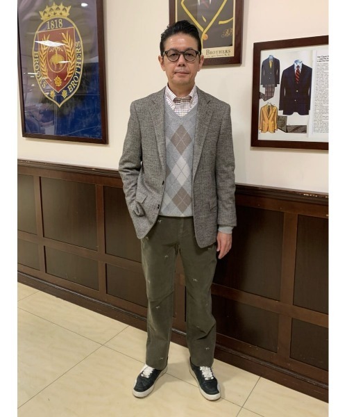 BROOKS BROTHERS(ブルックスブラザーズ)の「ロングスリーブ ノンアイロン タッターソール スポーツシャツ Regular Fit(シャツ/ブラウス・メンズ・ネイビー/ブルー/ホワイト・SMALL/LARGE/MEDIUM/X-LARGE/X-SMALL)」の14枚目の写真