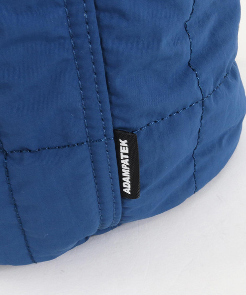 ADAM PATEK（アダムパテック）の「【ADAMPATEK/アダムパテック】square quilt mini drawstring bag /スクエアキルトミニ巾着バッグ（ショルダーバッグ・レディース・ブルー/ホワイト/ブラック・FREE）」の7枚目の写真